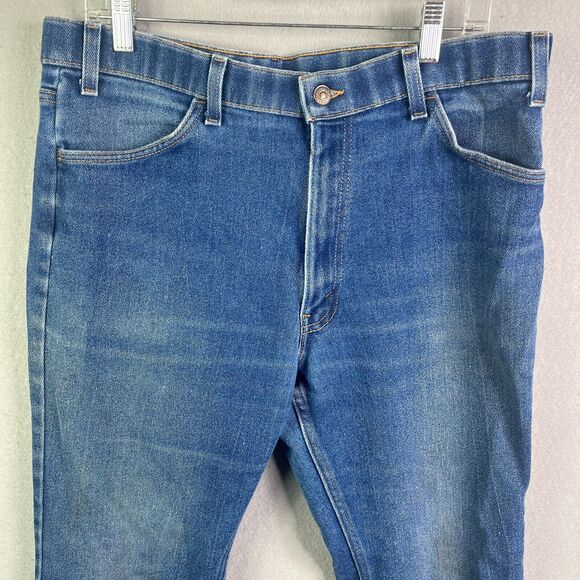 Vintage Levi’s 547 Orange Tab Action Jeans Mens 38 x 31 Blue Pants Medium Wash - Picture 2 of 12